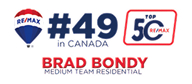 Top 49 of 5% Canada Brad Bondy